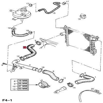 rapro-18111-radyator-alt-hortumu