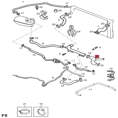 rapro-18129-c-radyator-alt-hortumu-uc-parca