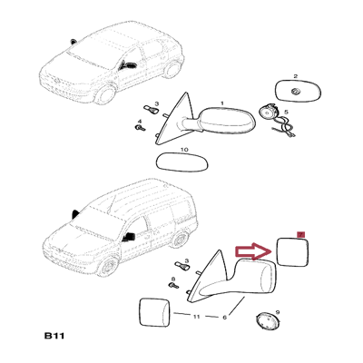 viewmax-vm-965ghl-sol-ayna-cami-elektrikli