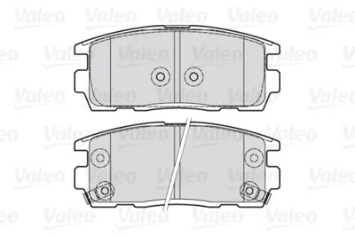 valeo-670941-fren-balatasi-arka