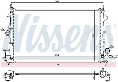 nissens-63123-radyator-z16xep