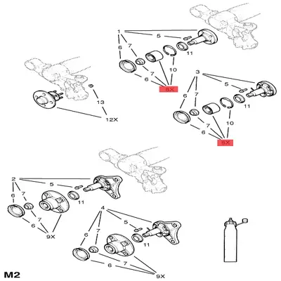 bsg-65-605-012-arka-teker-rulman-takimi