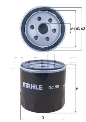 mahle-oc90-yag-filtresi