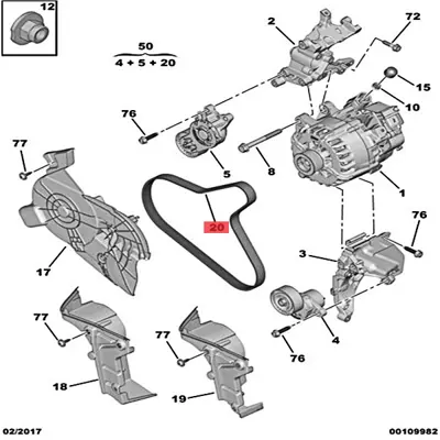 gates-6pk1003-alternator-v-kayisi