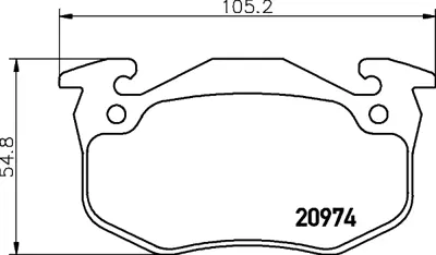 apetech-ap1330-disk-balata-arka-ap1330-r9-r11-r19-clio-ii-megane-i-p106-p206-p306