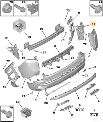 psa-9810591480-arka-tampon-baglanti-ayak