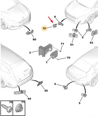 psa-7422z2-on-sensor-baglanti-ayak-508