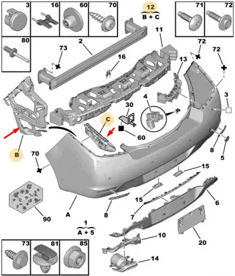 psa-7422w3-sol-arka-tampon-baglan-ay
