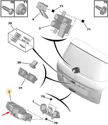 psa-8719g5-bagaj-kilidi