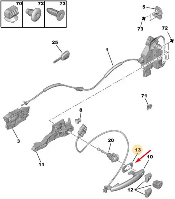 psa-9101ek-kapi-kol-alt-lastik