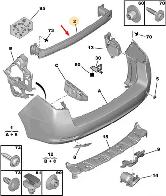 psa-7422w9-arka-tampon-demiri