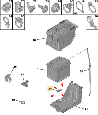 psa-6547c1-aku-baglanti-ayagi