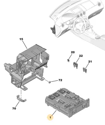 psa-6570a0-bsi-kutusu
