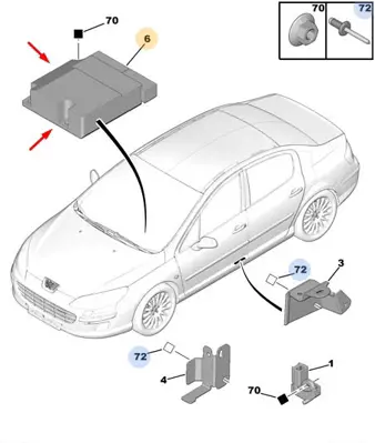 psa-6545hy-airbag-beyni