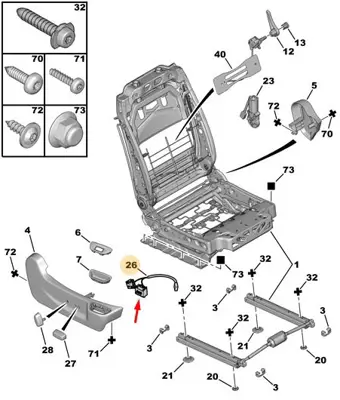 psa-8899pj-koltuk-kumanda-modulu
