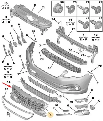 psa-9816027280-on-tampon-izgarasi