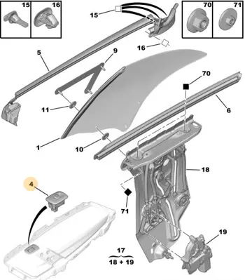 psa-6490c6-cam-kumanda-dugmesi