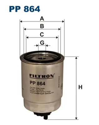filtron-pp-864-yakit-filtresi