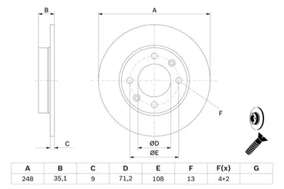 bosch-0986478608-fren-diski-arka