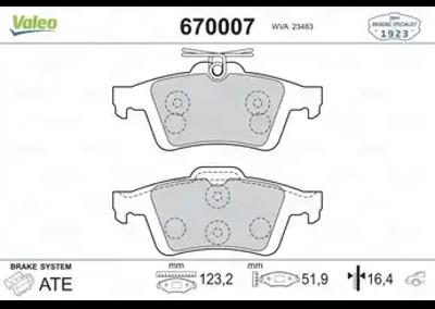 valeo-670007-fren-balatasi-arka