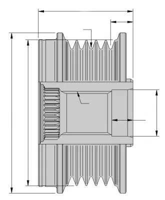 ina-535-0023-10-alternator-kasnagi