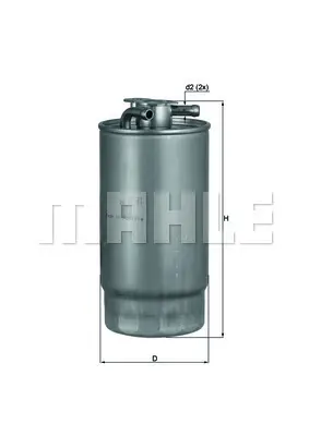 mahle-kl-1601-yakit-filtresi
