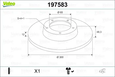 valeo-197583-fren-diski-arka