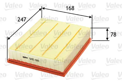 valeo-585018-hava-filtresi