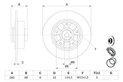 bosch-0986479575-fren-diski-arka