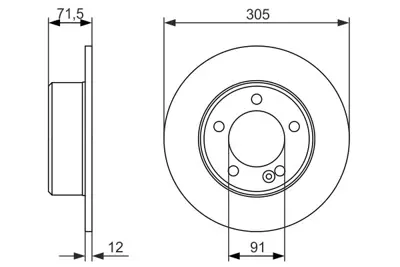 bosch-0986479714-fren-diski-arka