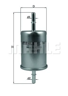 mahle-kl-84-yakit-filtresi