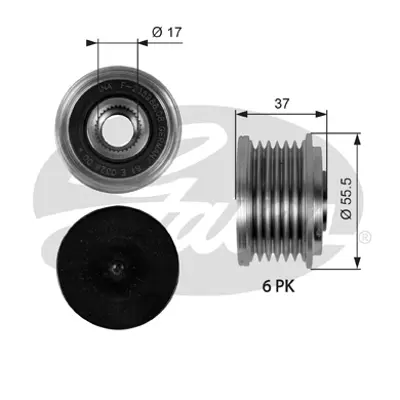 gates-oap7046-alternator-kasnagi