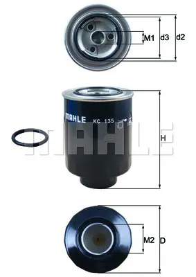 mahle-kc135d-yakit-filtresi