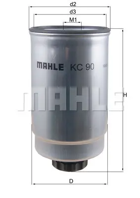mahle-kc90-yakit-filtresi