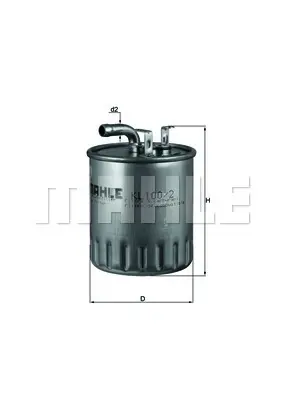 mahle-kl-1002-yakit-filtresi