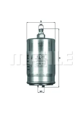 mahle-kl-38-yakit-filtresi