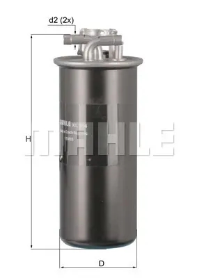 mahle-kl-454-yakit-filtresi