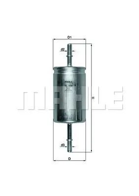 mahle-kl-559-yakit-filtresi