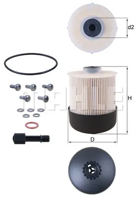 mahle-kx-33826d-yakit-filtresi