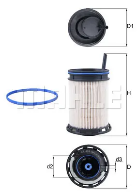mahle-kx-494d-yakit-filtresi