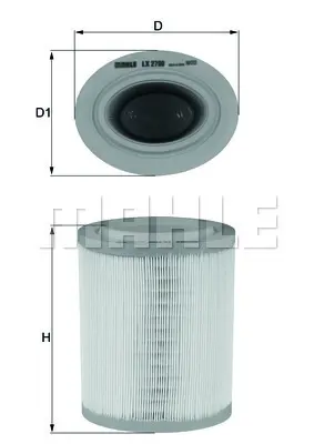 mahle-lx2790-havafiltresi