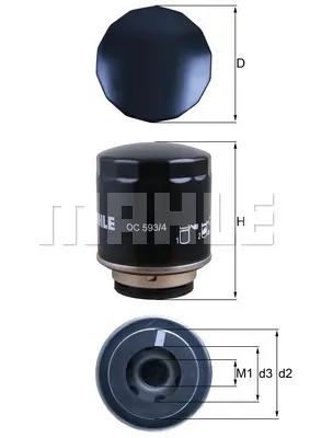 mahle-oc5934-yag-filtresi