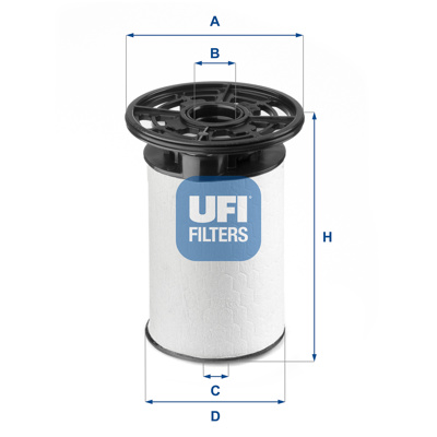 ufi-2607600-yakit-filtresi