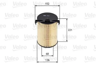 valeo-585652-hava-filtresi