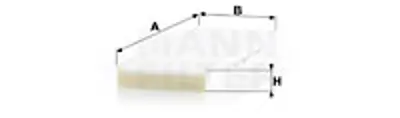 mann-filter-cu-3649-polen-filtresi