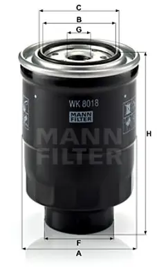 mann-filter-wk-8018-x-yakit-filtresi