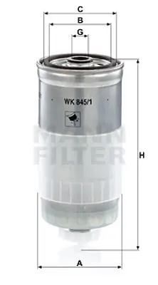 mann-filter-wk-8451-yakit-filtresi