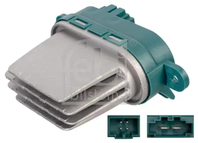 FEBI BILSTEIN 176042 Fan Regülatörü 95557234102, 95557234101, 95557234100, 7L0907521B, 7L0907521A, 7L0907521, 95557534101, 7E0959263C, 16255YY0063D, 52420686