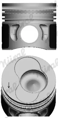 FEDERAL-MOGUL MOTORPARTS 87-72162 STD Pıston+segman 038107065EL