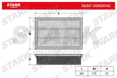 FORD 9601 DA Hava Fıltresı 3M51/9601/DA